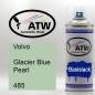 Preview: Volvo, Glacier Blue Pearl, 485: 400ml Sprühdose, von ATW Autoteile West.